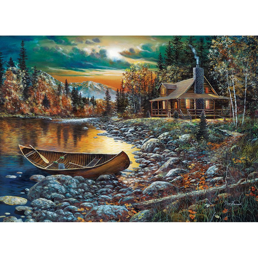 Cobble Hill High Country Retreat 1000 Piece Puzzle - Image 2
