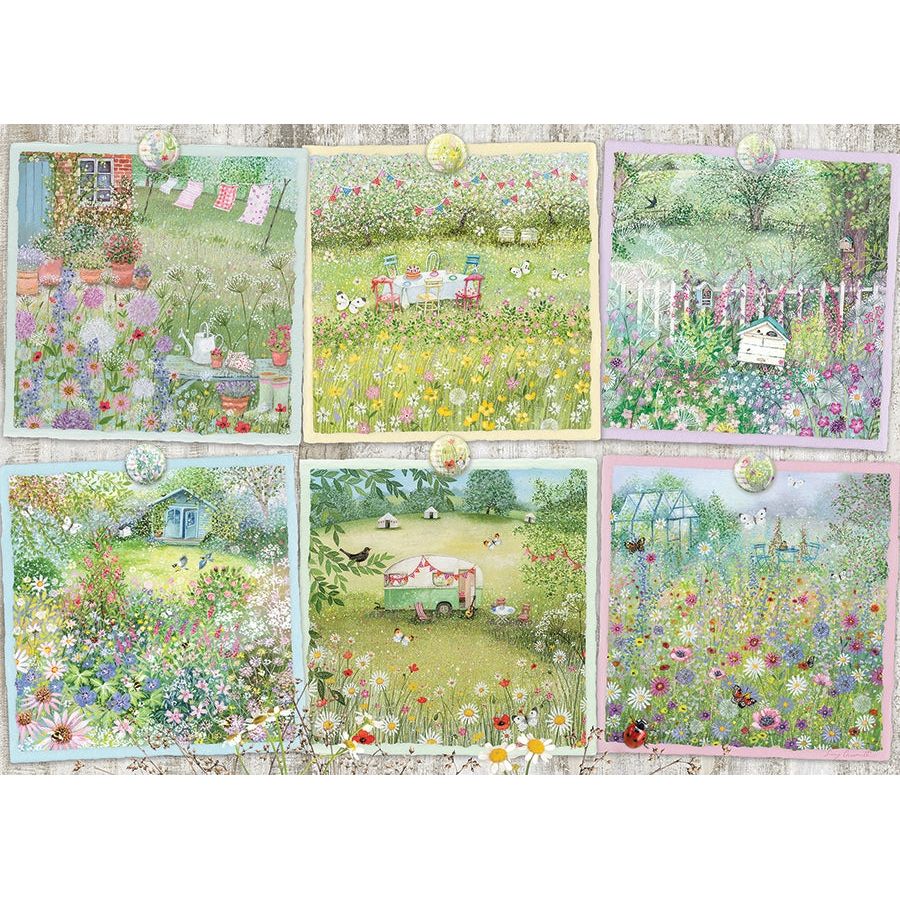Cobble Hill Cottage Gardens 1000 Piece Puzzle - Image 2