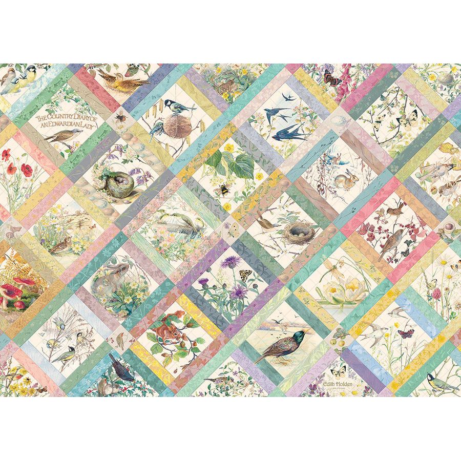 Cobble Hill Country Diary Quilt 1000 Piece Puzzle - Image 2
