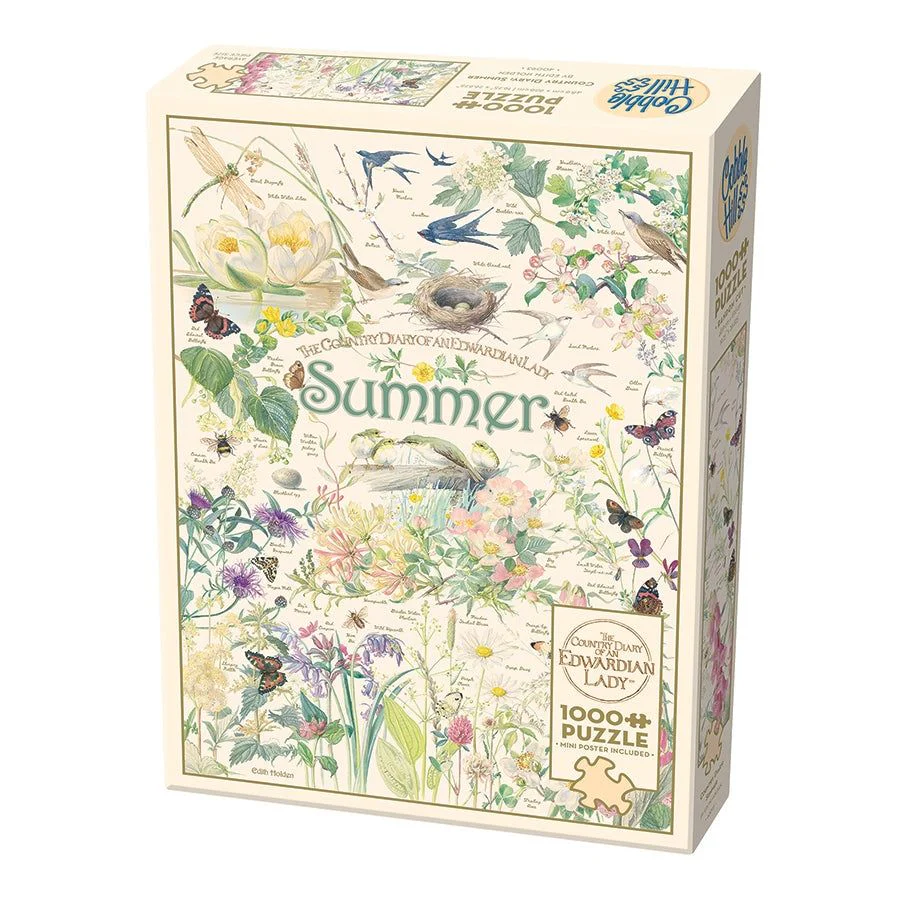 Cobble Hill Country Diary: Summer 1000 Piece Puzzle