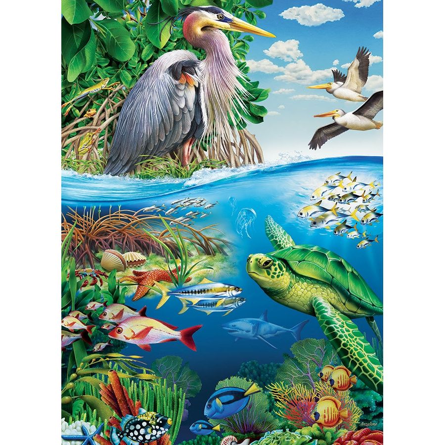 Cobble Hill Earth Day 350 Piece Puzzle - Image 2