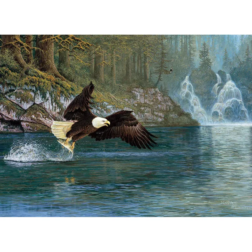 Cobble Hill Fly Fishing 1000 Piece Puzzle - Image 2
