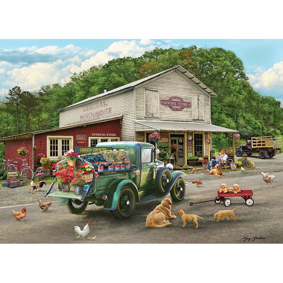 Cobble Hill General Store 1000 Piece Puzzle - Image 2