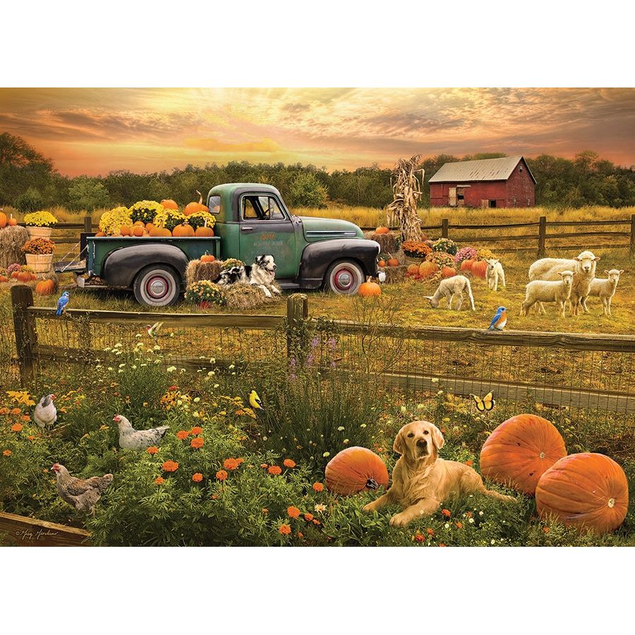 Cobble Hill Harvest Time 1000 Piece Puzzle - Image 2