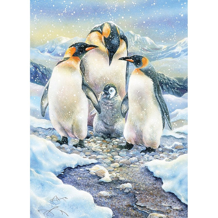 Cobble Hill Penguin Family 350 Piece Puzzle - Image 2