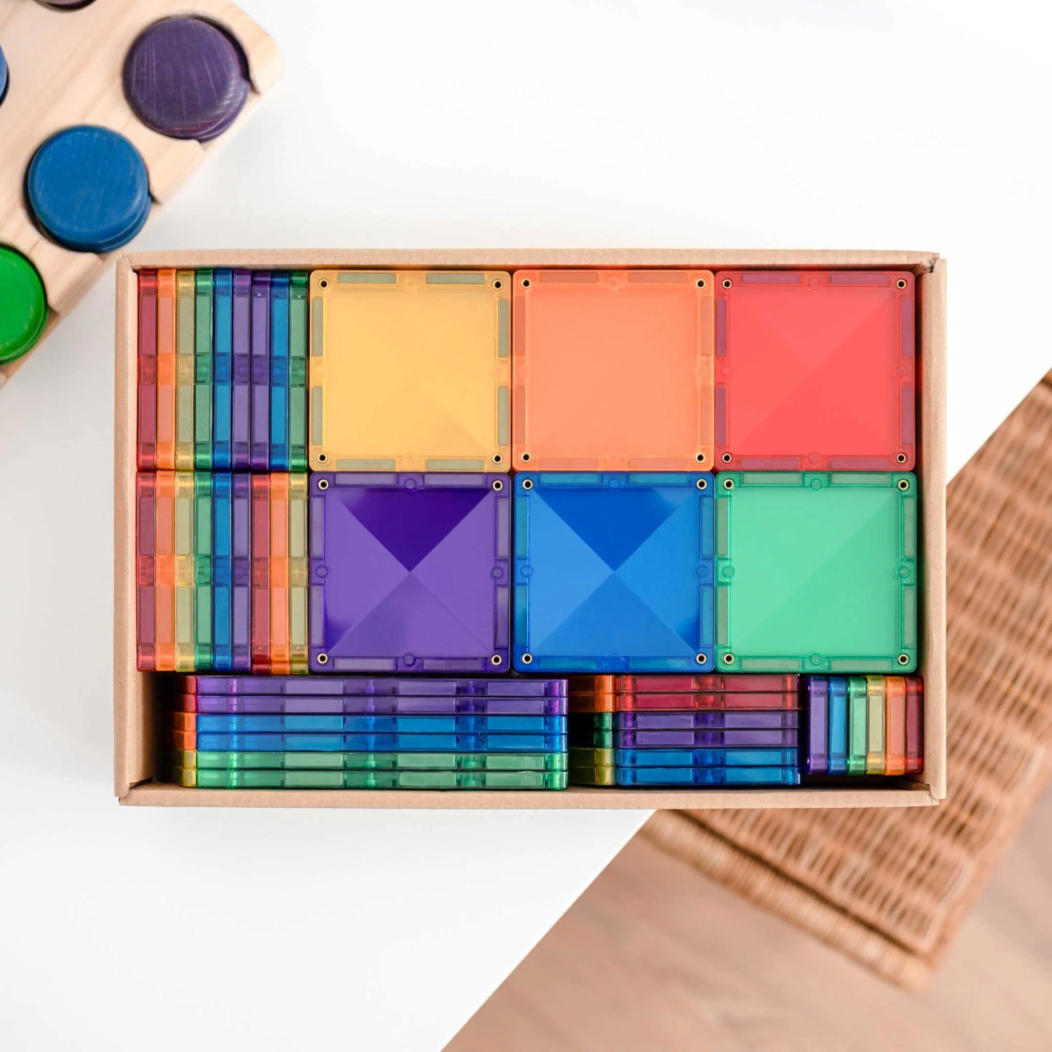 Connetix 102 Piece Rainbow Creative Pack - Image 3