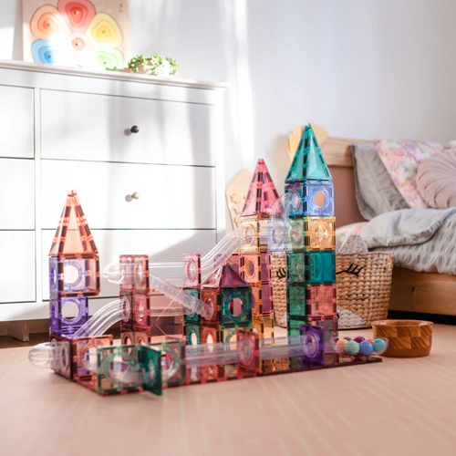 Connetix 106 Piece Pastel Ball Run Set - Image 6