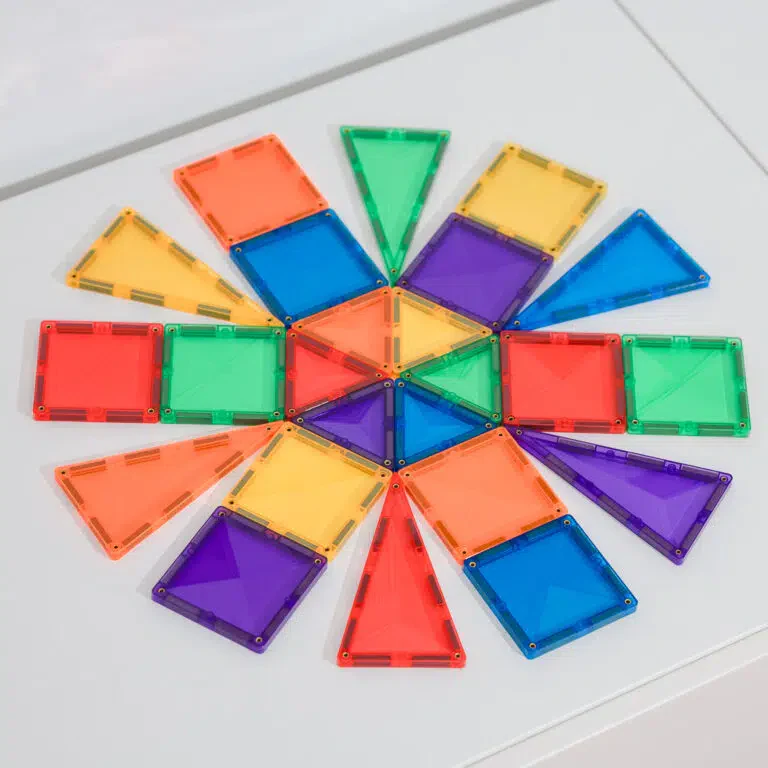 Connetix 24 Piece Rainbow Mini Pack - Image 4
