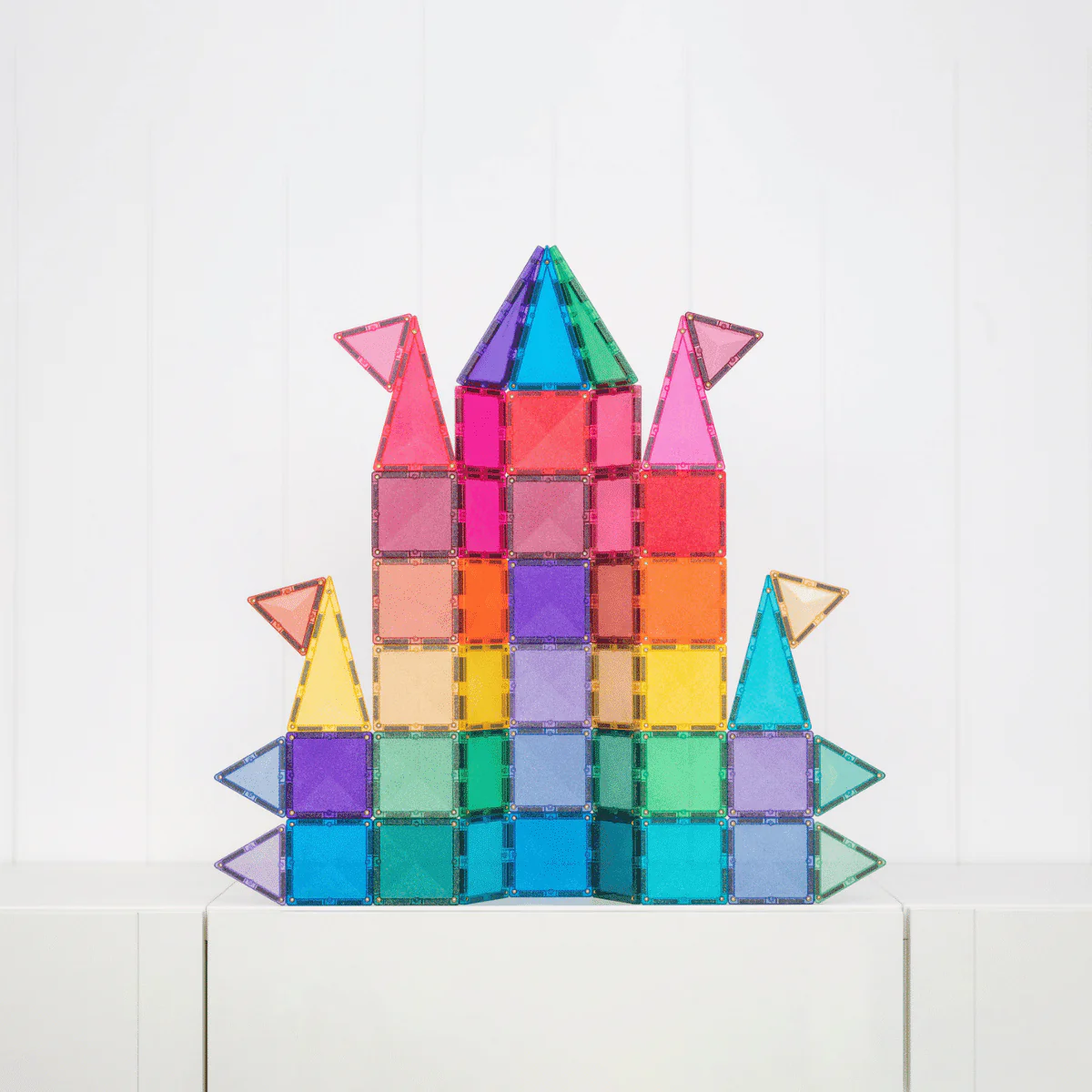 Connetix 48 Piece Glitter Castle Pack - Image 4