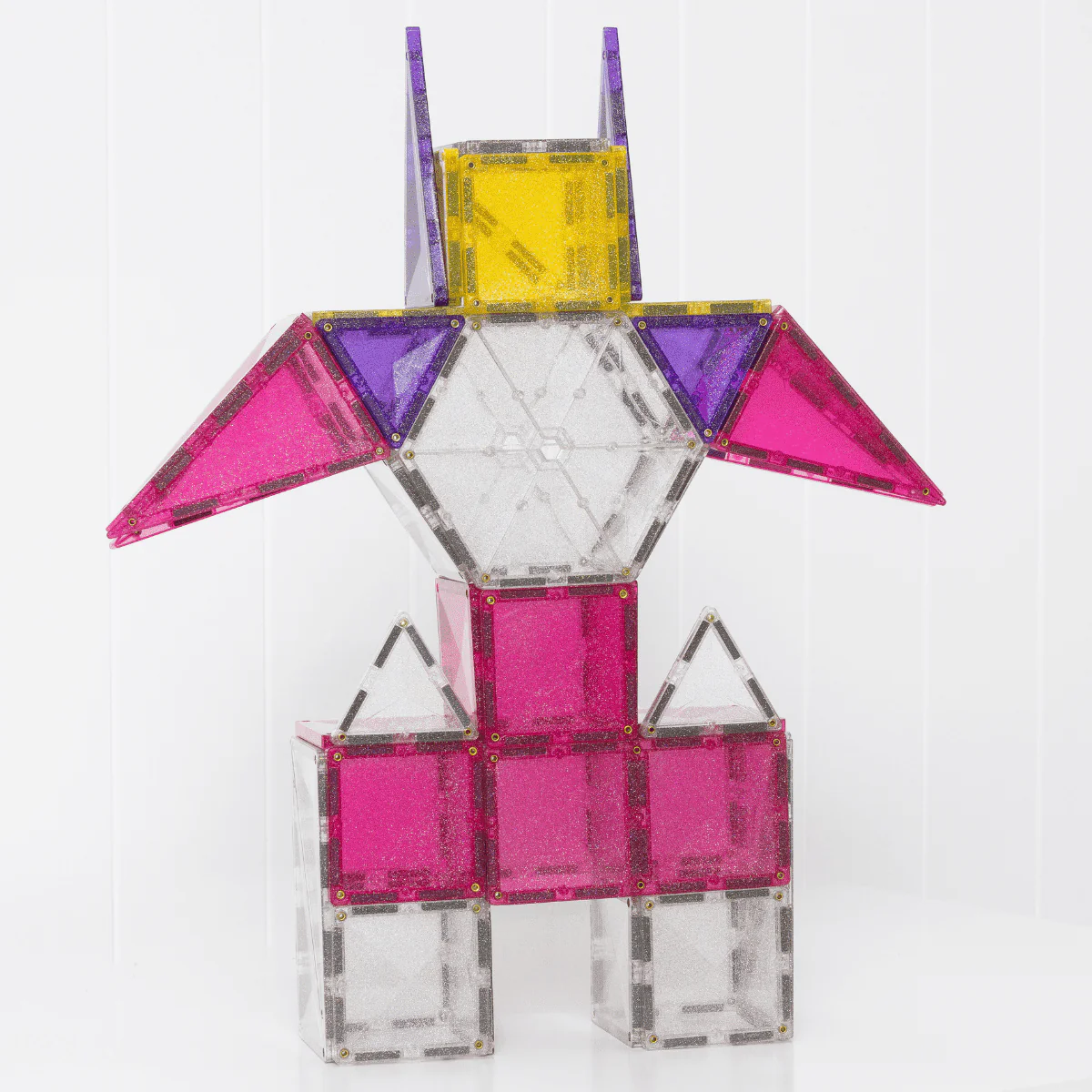 Connetix 56 Piece Glitter Unicorn Pack - Image 3