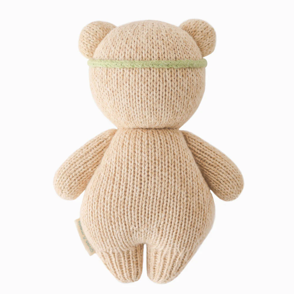 Cuddle+Kind Baby Collection Baby Honey Bear (Ivory Floral) - Image 3