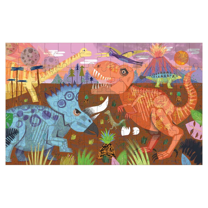 Mudpuppy Dinosaur Roar 75 Piece Puzzle - Image 2