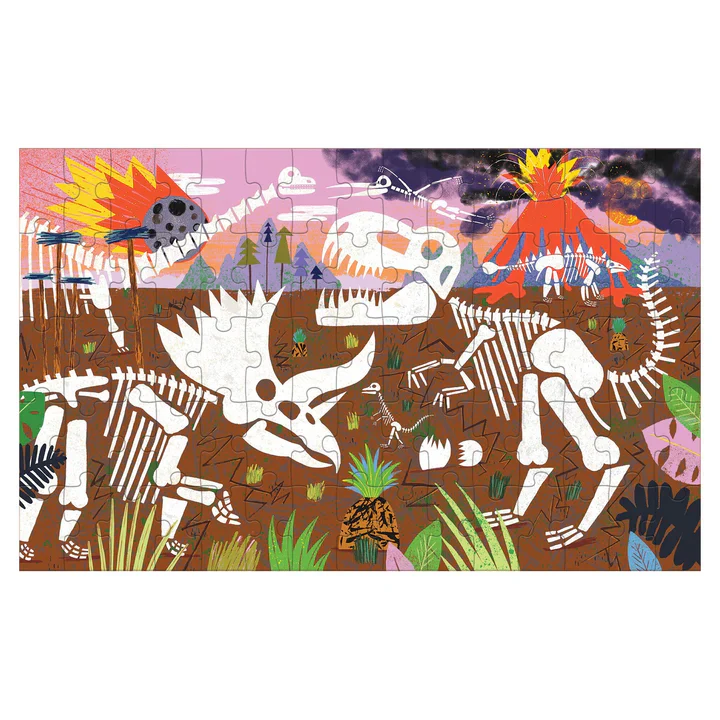 Mudpuppy Dinosaur Roar 75 Piece Puzzle - Image 3