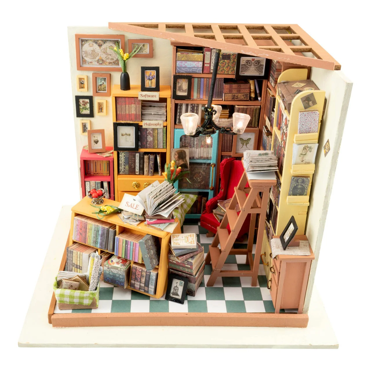 Rolife DIY Miniature House Sam's Study - Image 3