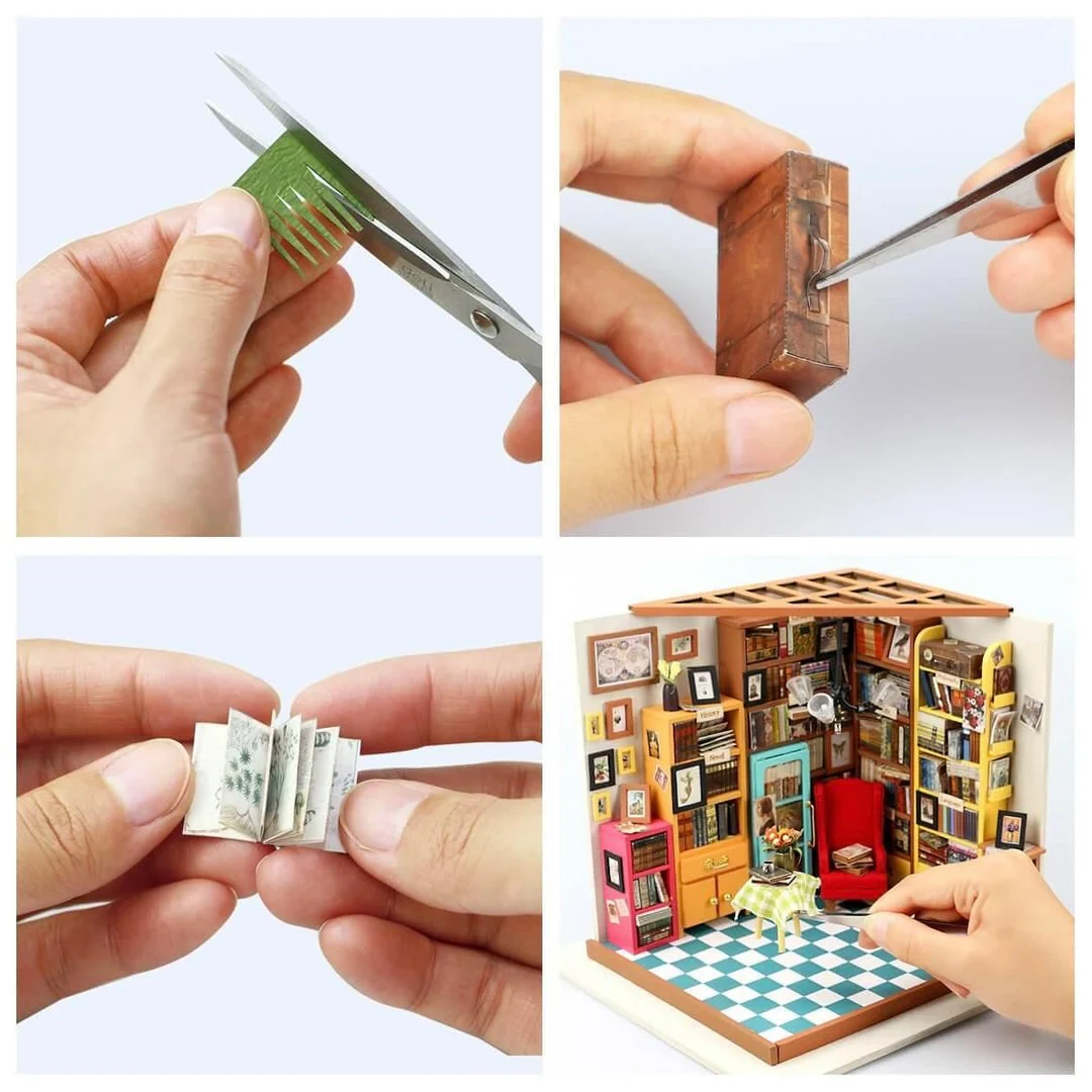 Rolife DIY Miniature House Sam's Study - Image 5