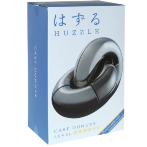 Hanayama Cast Donuts Metal Puzzle - Image 2