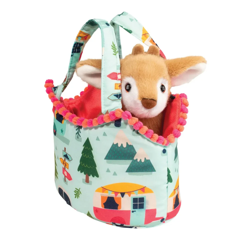Douglas Sassy Pet Sak's Camping With Fawn - 6"