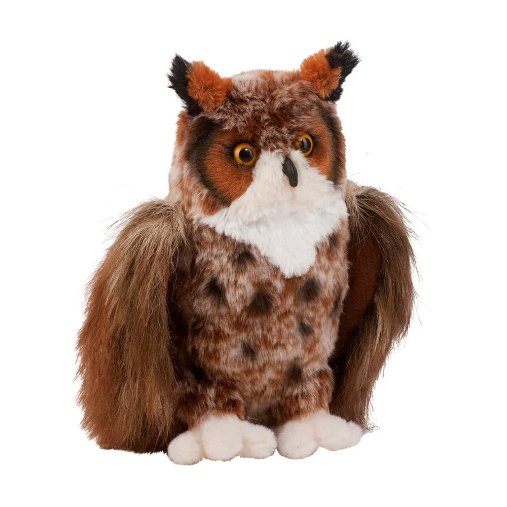 Douglas Einstein Great Horned Owl - 10"
