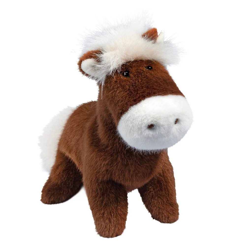 Douglas Muzzle Jorge Chestnut Horse - 8"