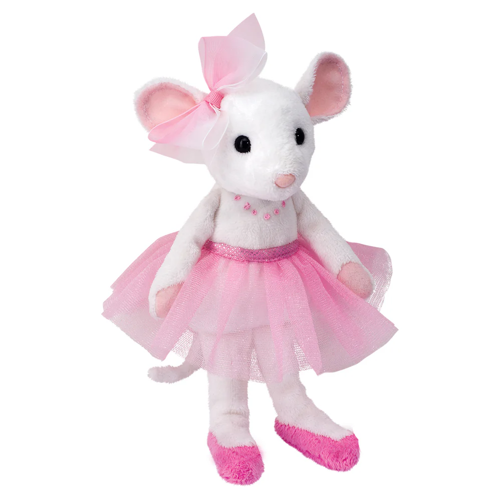 Douglas Petunia Ballerina Mouse - 9"