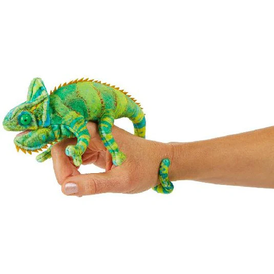 Folkmanis Mini Chameleon Finger Puppet