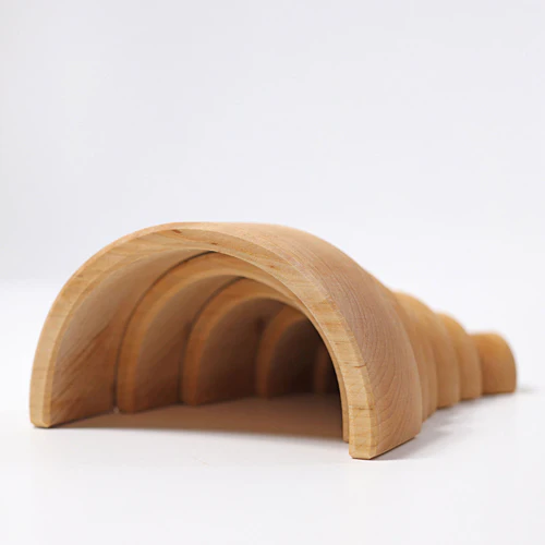 Grimm's Tunnel Natural Medium 6 Pieces - Image 3