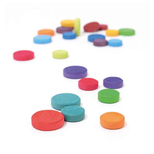 Grimm's Rainbow Coins 24 Pieces - Image 3