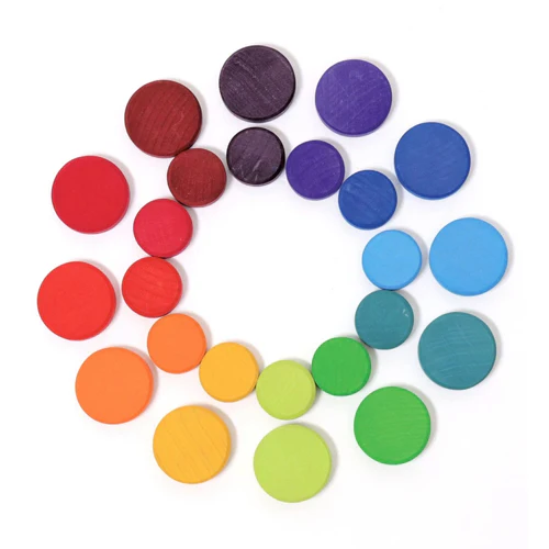 Grimm's Rainbow Coins 24 Pieces - Image 4