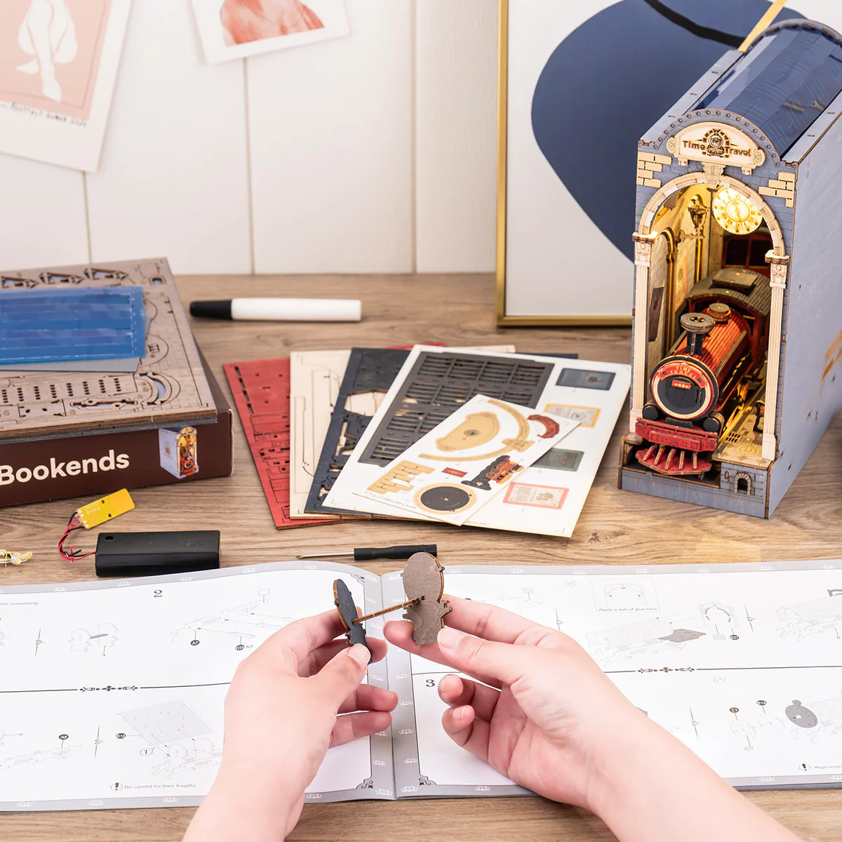 Rolife DIY Book Nook Time Travel - Image 5