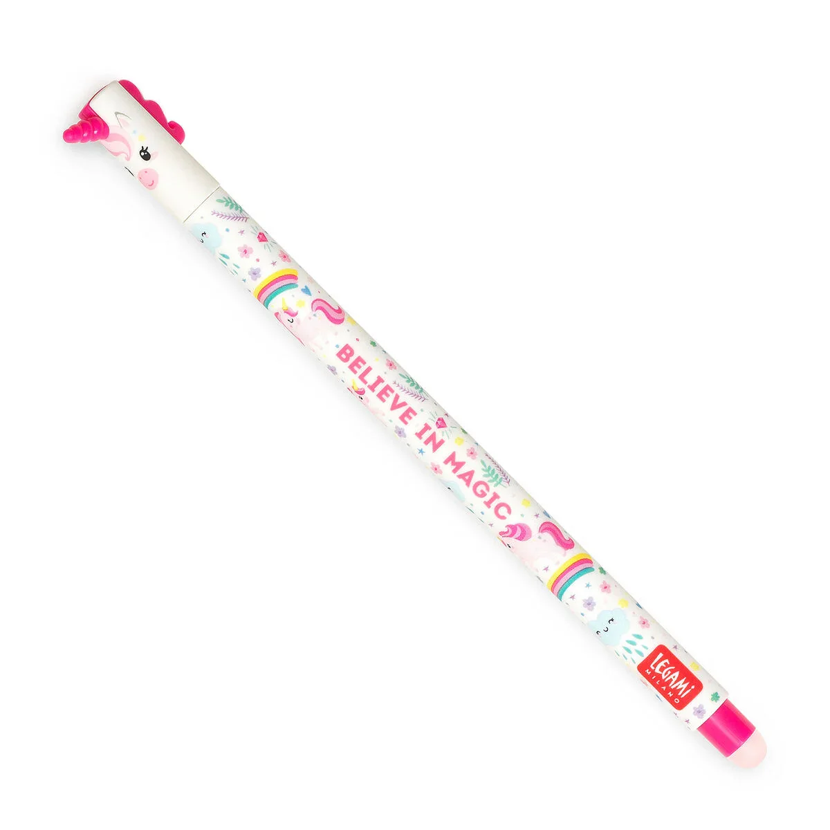 Legami Erasable Pen Pink Ink - Believe In Magic