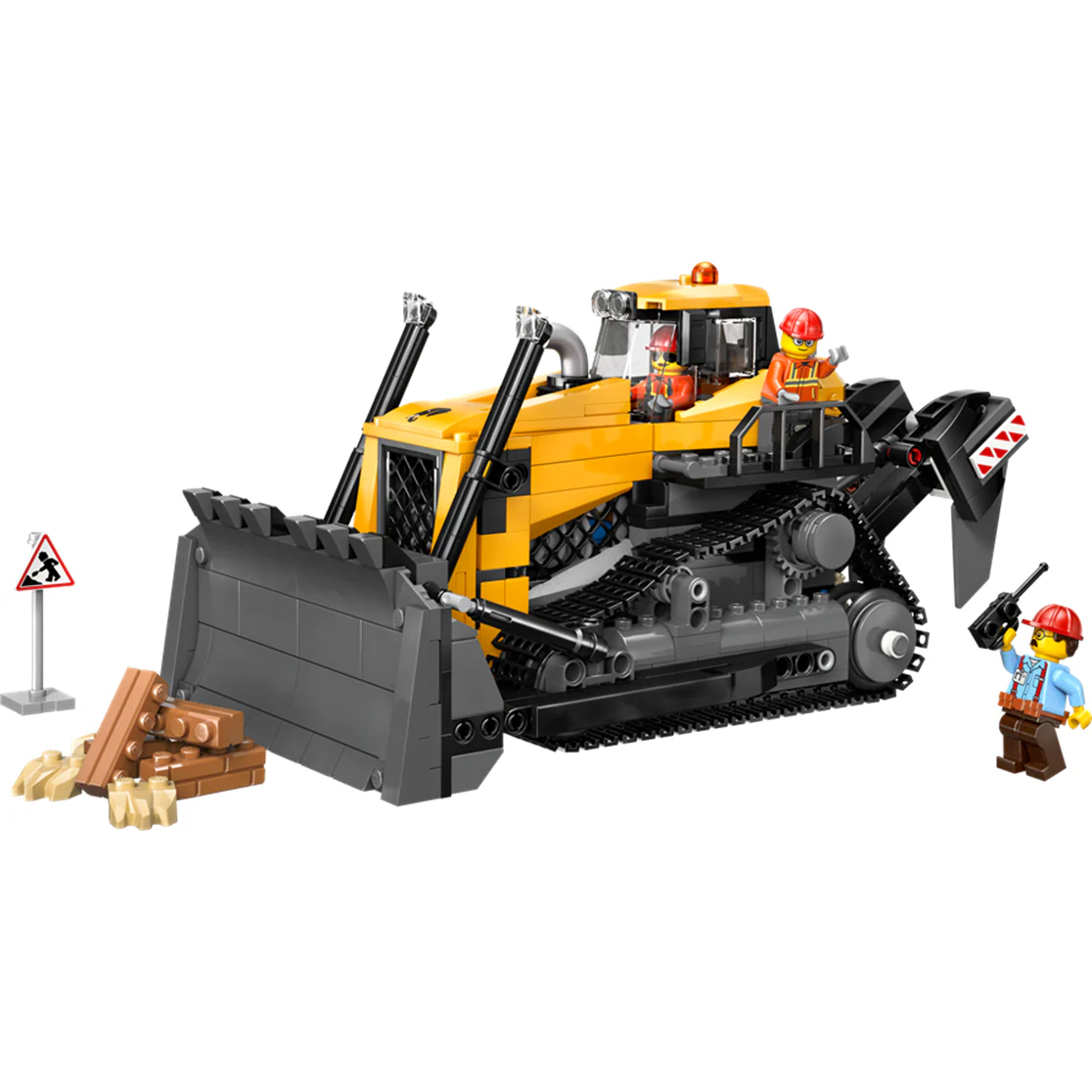 Lego City Yellow Bulldozer - Image 2