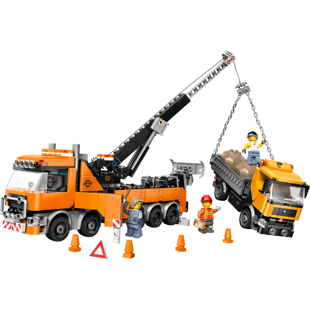Lego City Recovery Tow Truck with Crane - Image 2