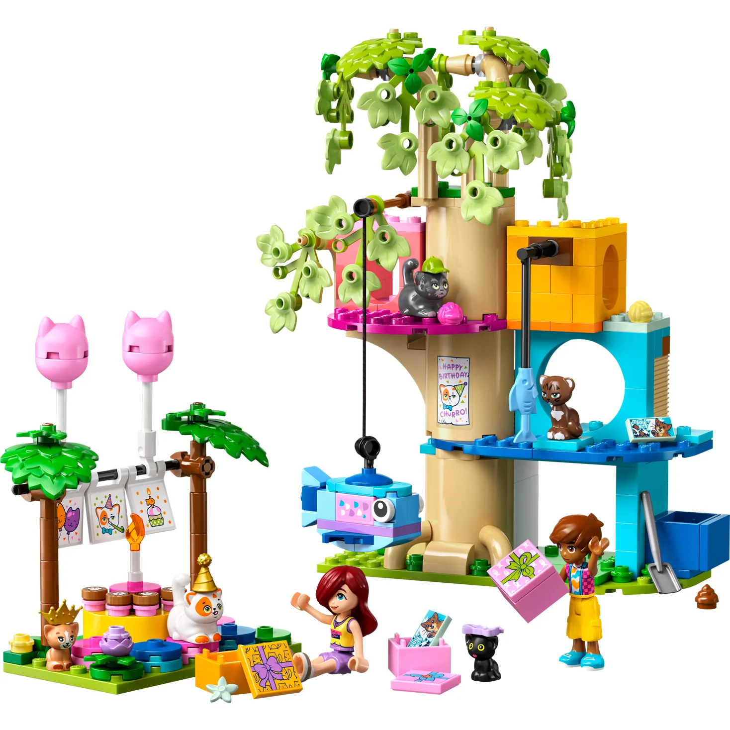 Lego Friends Cat Birthday Party & Tree House - Image 2