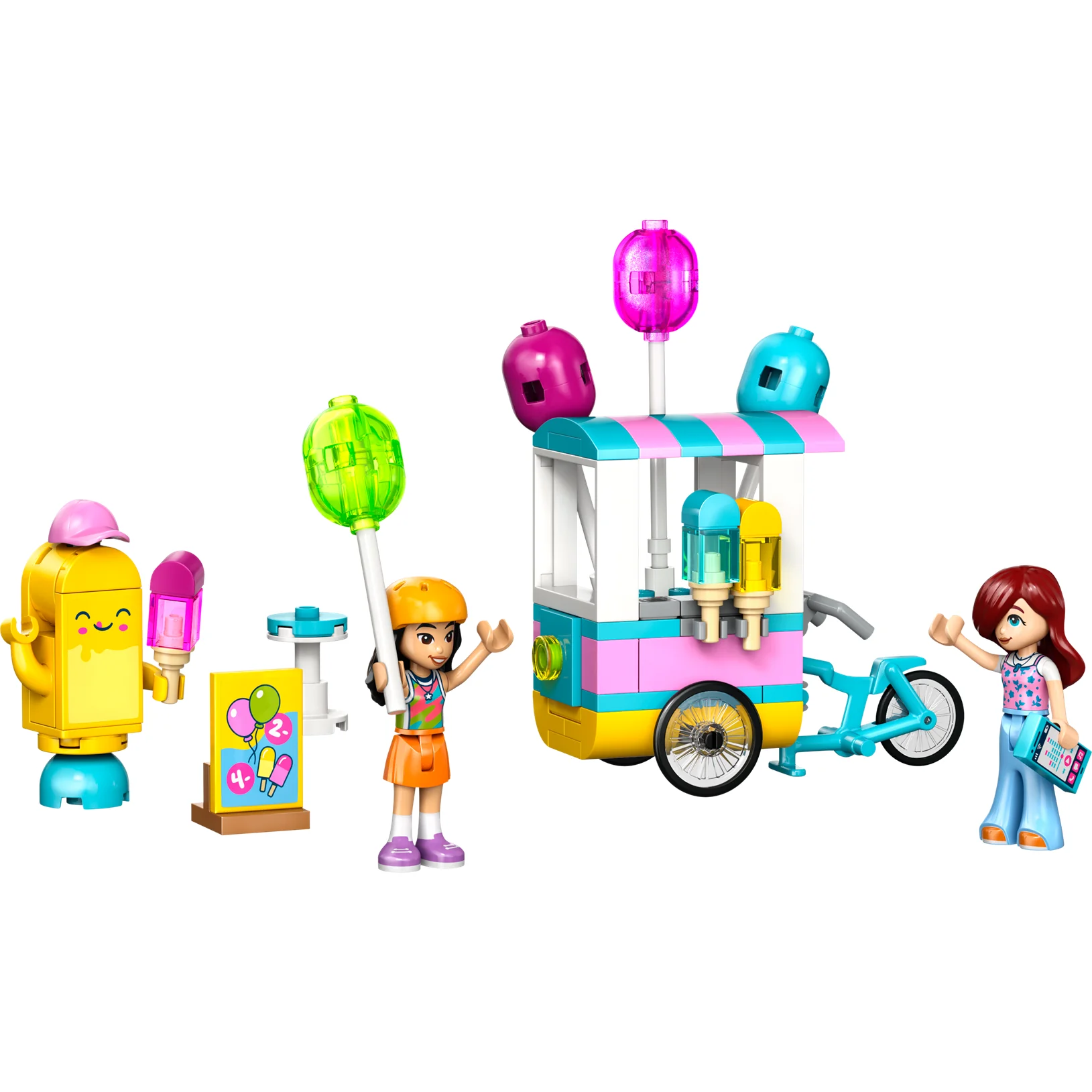 Lego Friends Ice Cream & Balloon Stand - Image 2