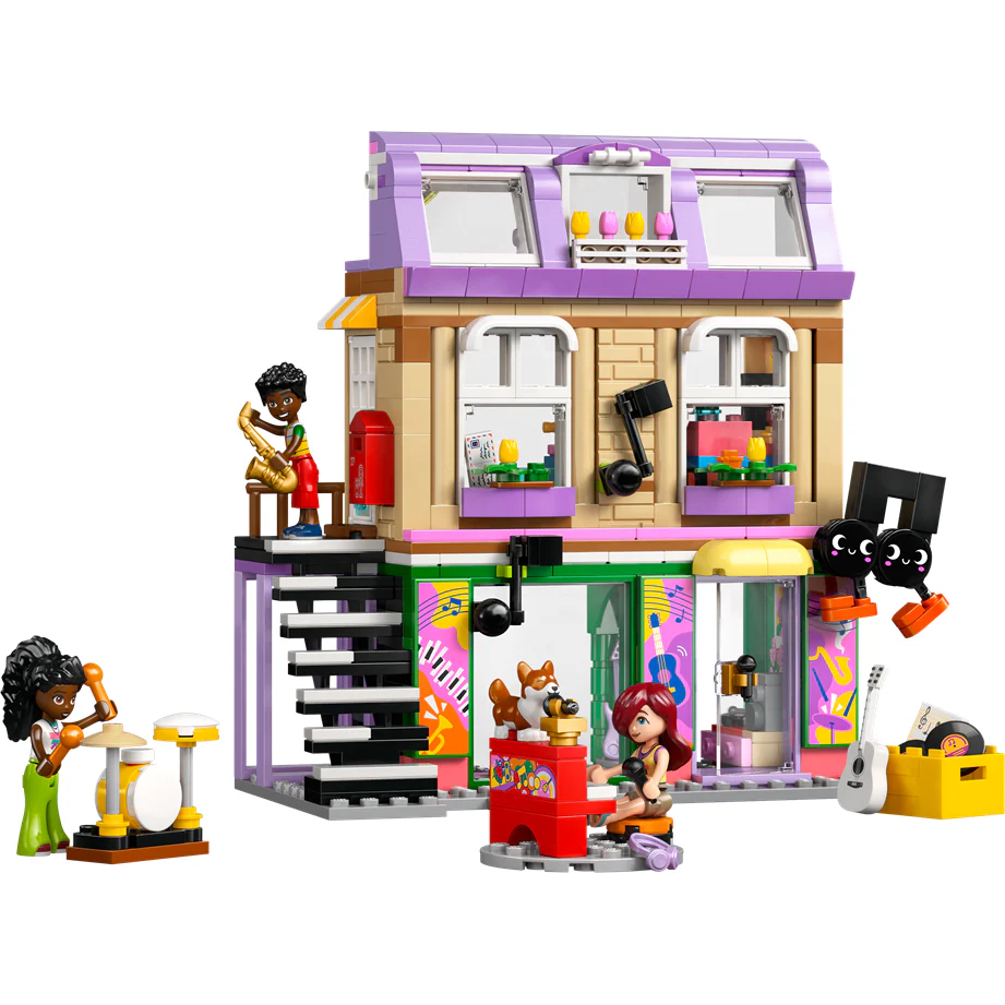 Lego Friends Music Store and Apartment - Image 2