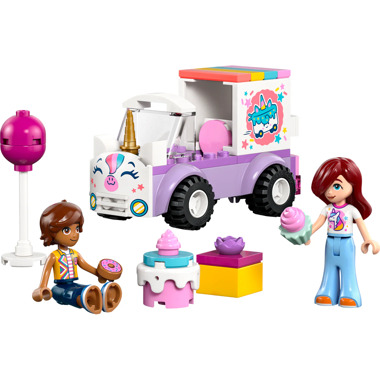 Lego Friends Unicorn Cake Delivery Car - Image 2