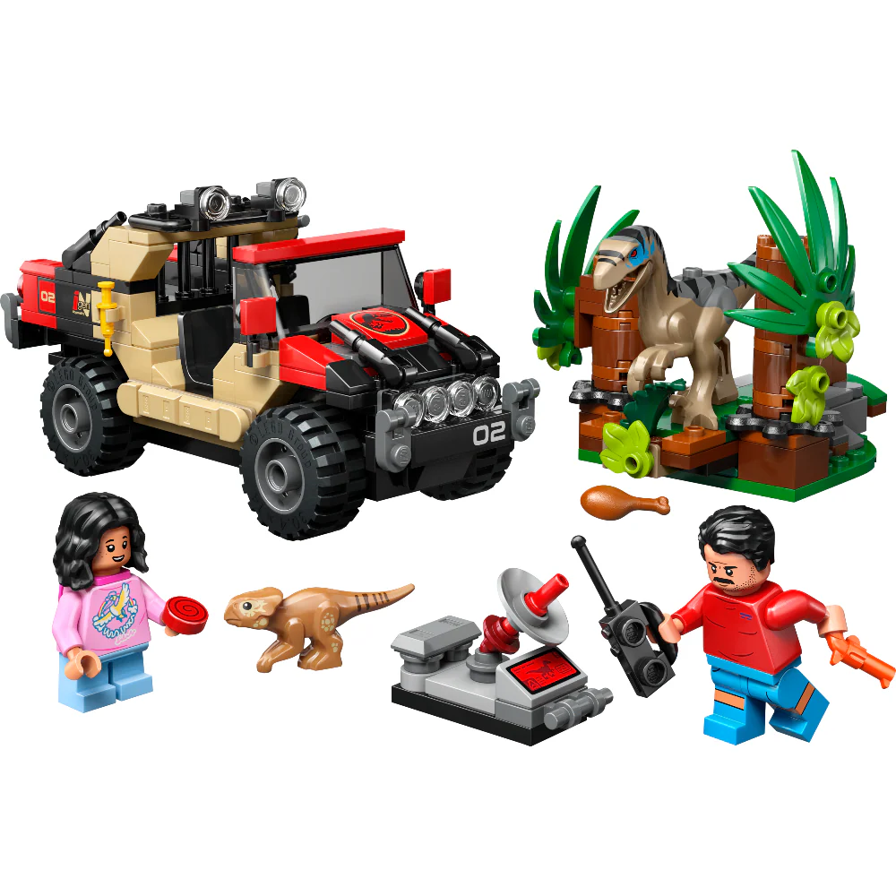 Lego Jurassic World Raptor Off-Road Escape - Image 2