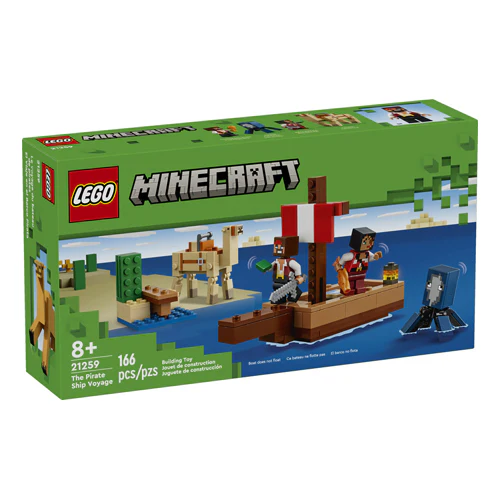 Lego Minecraft The Pirate Ship Voyage