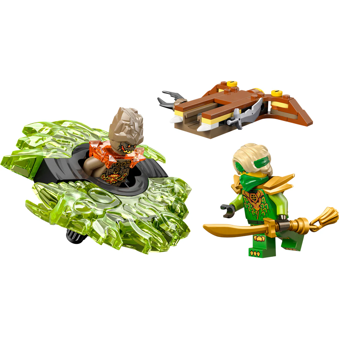 Lego Ninjago Lloyd vs. Earth Monster Spinner - Image 2