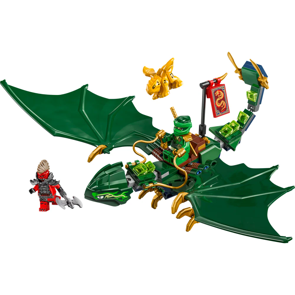Lego Ninjago Lloyd's Green Forest Dragon - Image 2