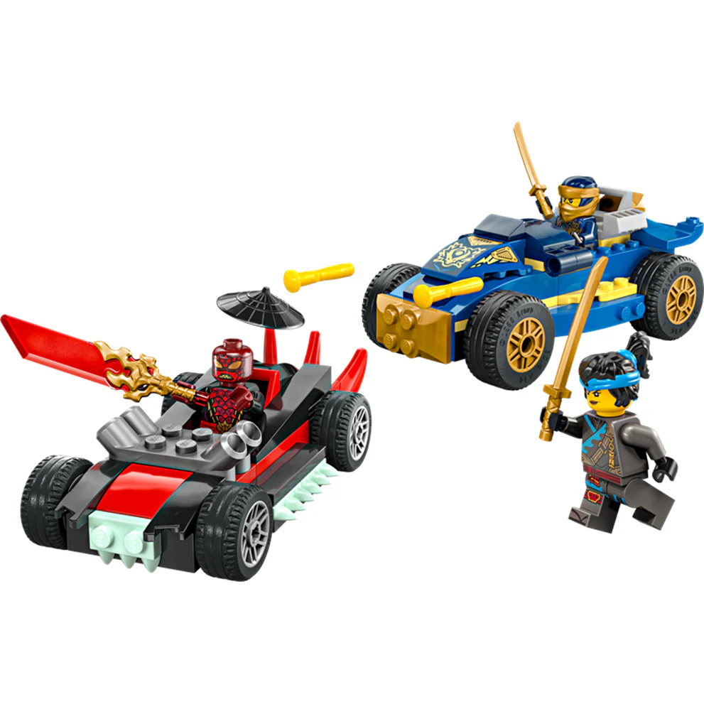 Lego Ninjago Rogue vs. Drix Race Car Duel - Image 2