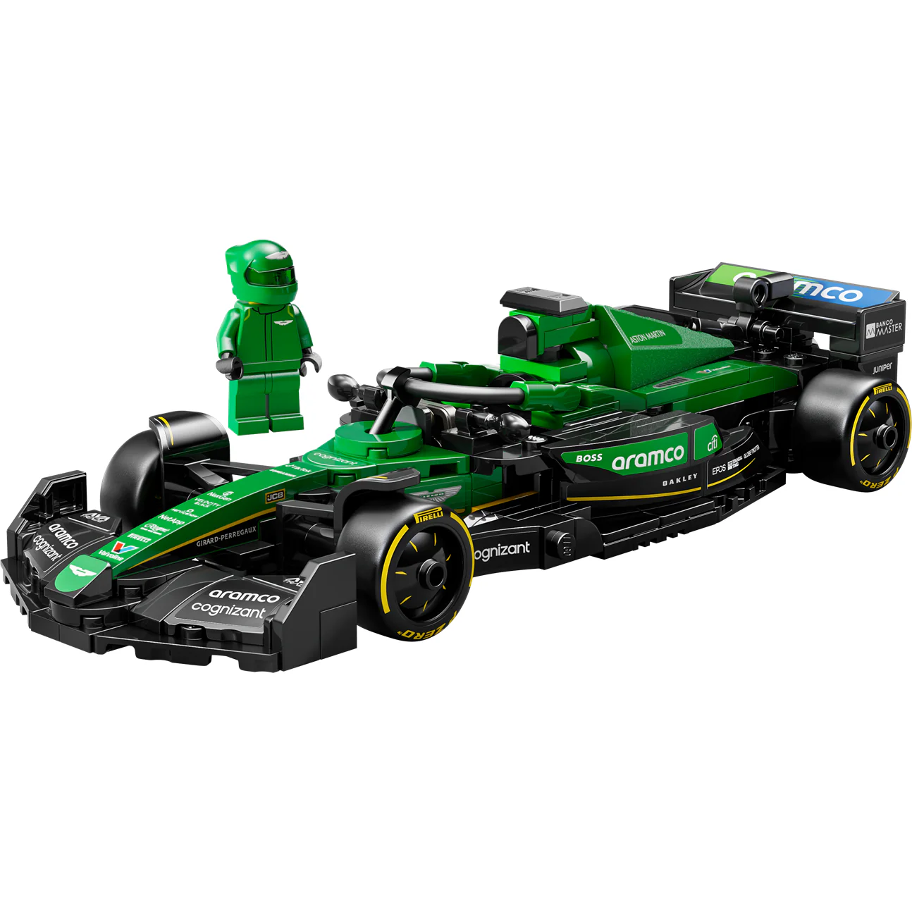 Lego Speed Champions Aston Martin Aramco F1 AMR24 F1 Team - Image 2