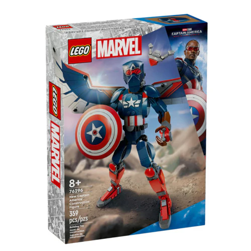 Lego Super Heroes Marvel New Captain America Construction Figure