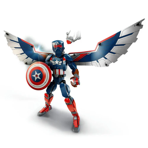 Lego Super Heroes Marvel New Captain America Construction Figure - Image 2