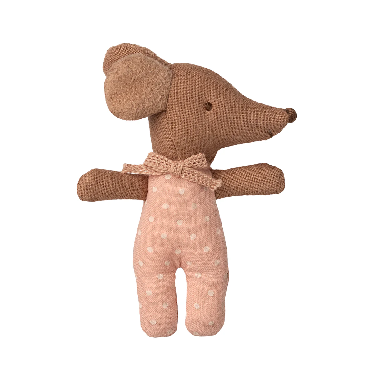 Maileg Sleepy/Wakey Baby Mouse in Matchbox - Rose 2025 - Image 3