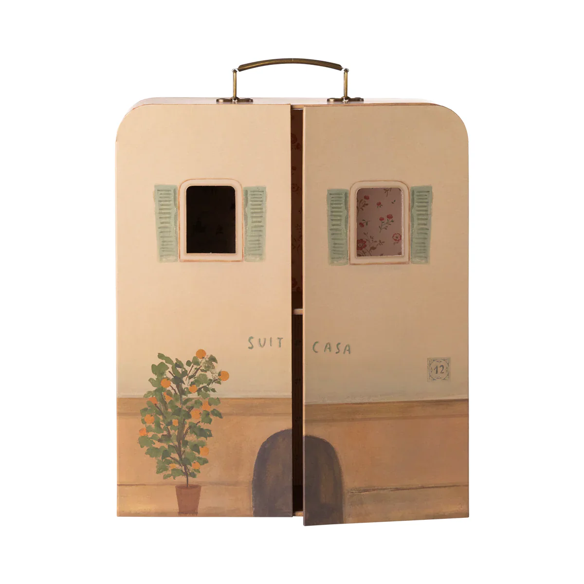 Maileg SuitCasa, Suitcase for Little Sister & Little Brother Mouse