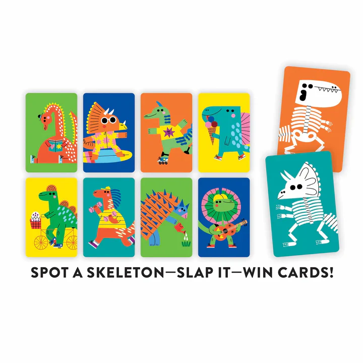 Mudpuppy Dino Slaps - A Slap Jack Card Game - Image 2