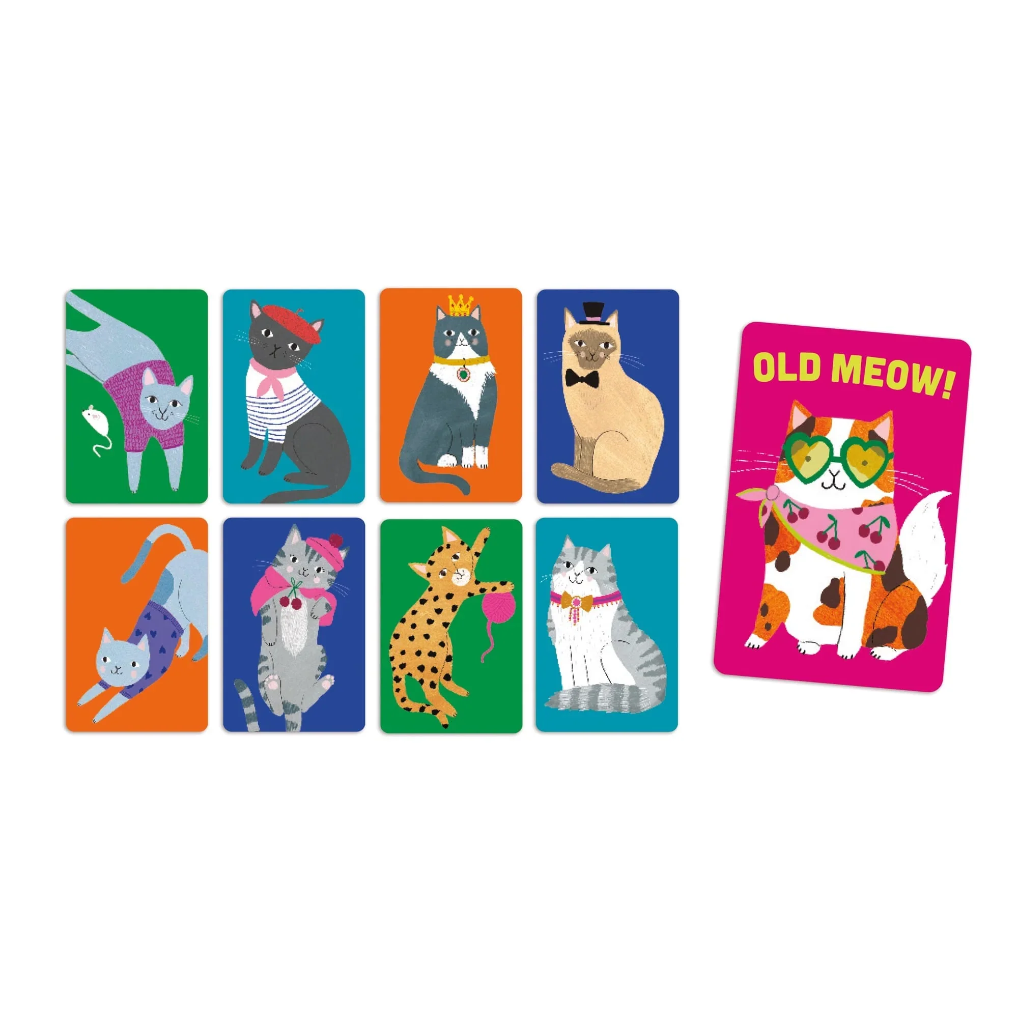 Mudpuppy Old Meow - An Old Maid Card Game - Image 2