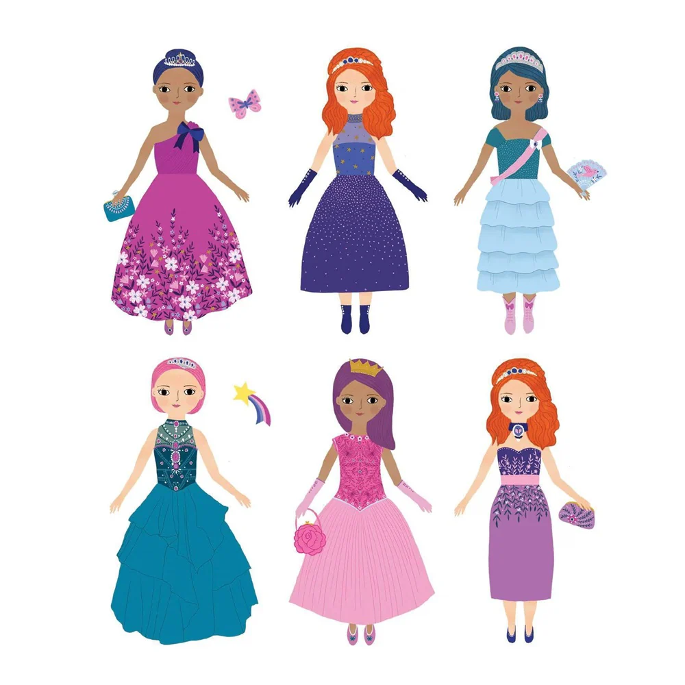Mudpuppy Princess Magic Magnetic Dress-up - Image 3