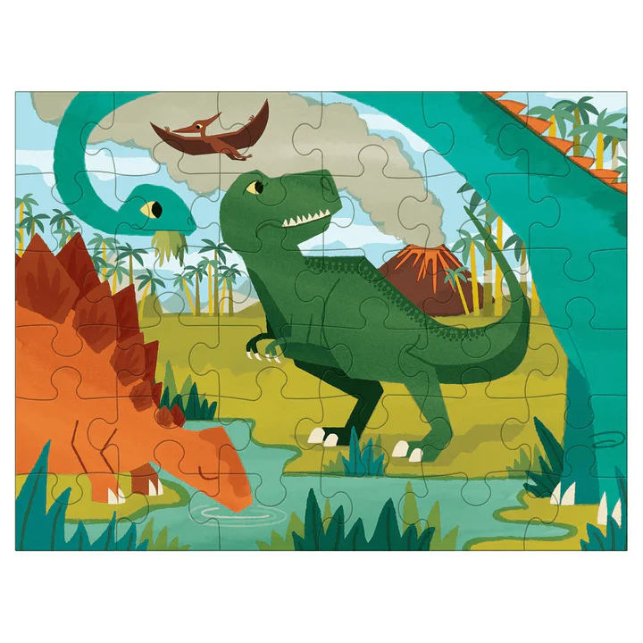 Mudpuppy Puzzle To Go - Dinosaur Park - Image 2